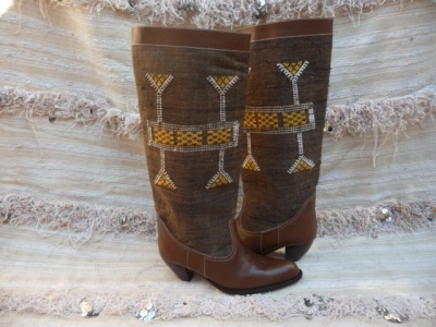 Cowboy kilim boots