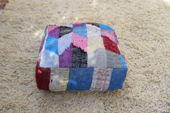 Boucharouite pouf