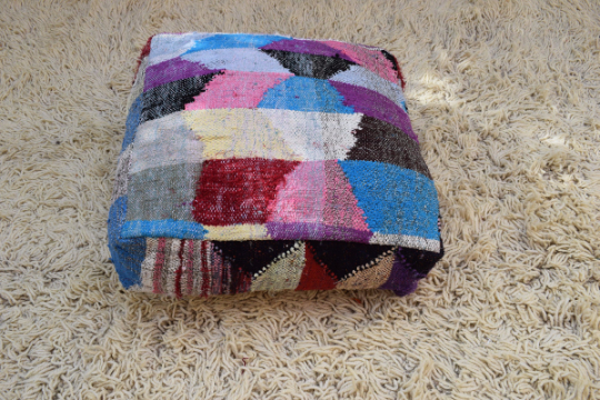 Boucharouite pouf