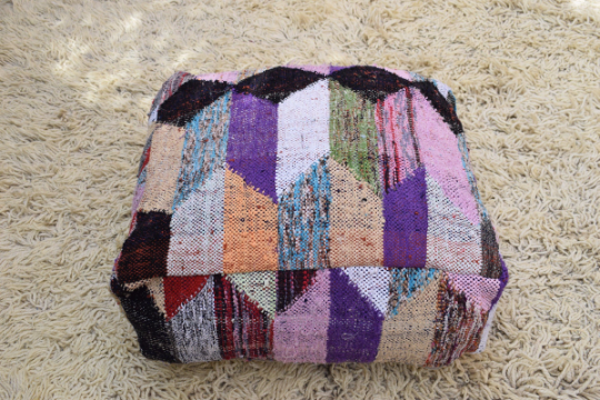 Boucharouite pouf